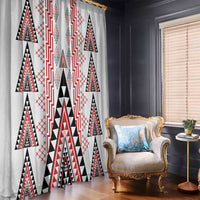 Aotearoa Taniko Window Curtain Niho Taniwha Purapura Whetu Mix Poutama