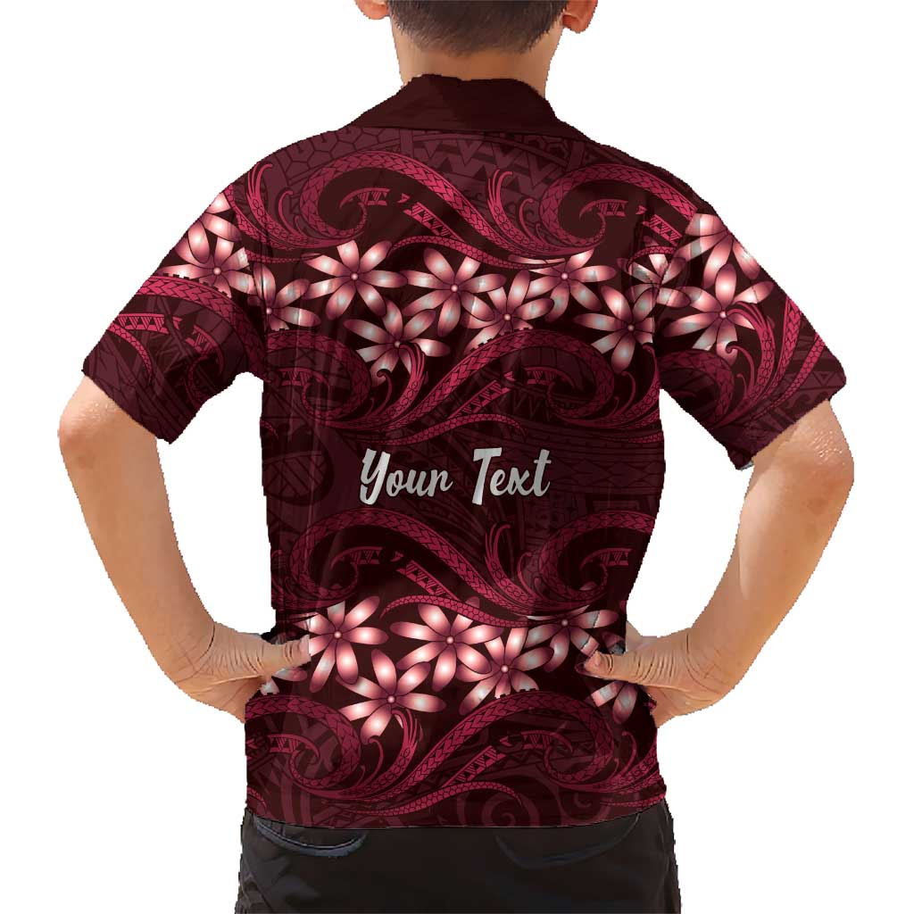 Personalised Cook Islands Mangaia Family Matching Summer Maxi Dress and Hawaiian Shirt Tiare Maori Polynesian Waves Tattoo LT14 - Polynesian Pride