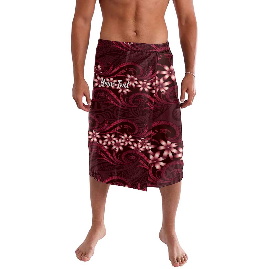 Personalised Cook Islands Mangaia Lavalava Tiare Maori Polynesian Waves Tattoo