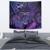 Philippines Father's Day Tapestry Polynesian Tattoo Galaxy Vibes