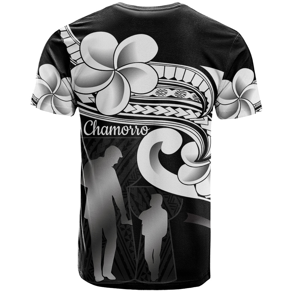 Guam Father's Day T Shirt Chamorro Latte Stone Polynesian Pattern