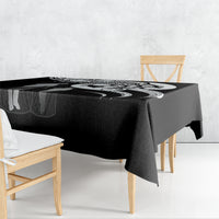 Guam Father's Day Tablecloth Chamorro Latte Stone Polynesian Pattern