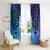 New Zealand Matariki Window Curtain Aotearoa Maori New Year Manaia Galaxy Vibes