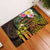 Personalised Vanuatu Independence Day Rubber Doormat Carving Drum Sand Drawing Turtle