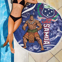 Samoa Independence Day Beach Blanket 1962 Proud Samoan Warrior