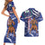 Samoa Independence Day Couples Matching Short Sleeve Bodycon Dress and Hawaiian Shirt 1962 Proud Samoan Warrior