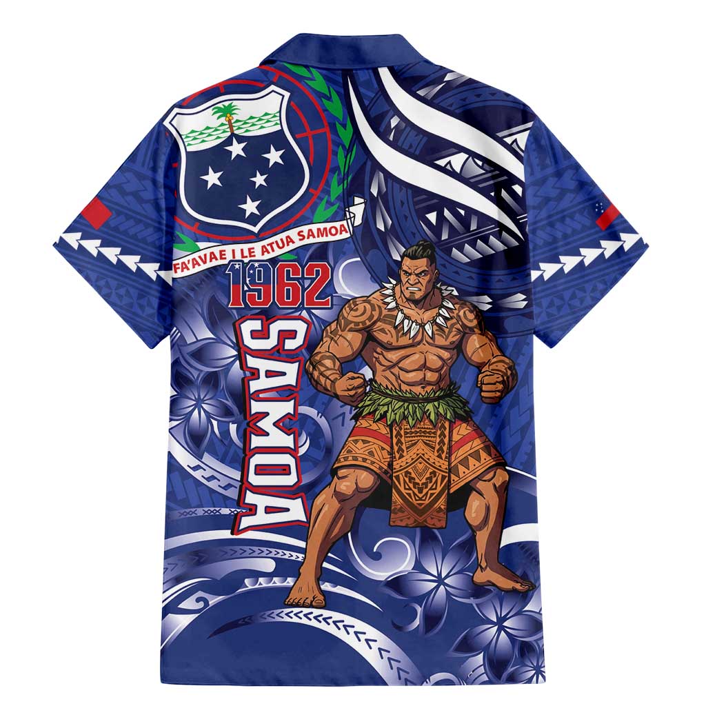 Samoa Independence Day Family Matching Mermaid Dress and Hawaiian Shirt 1962 Proud Samoan Warrior