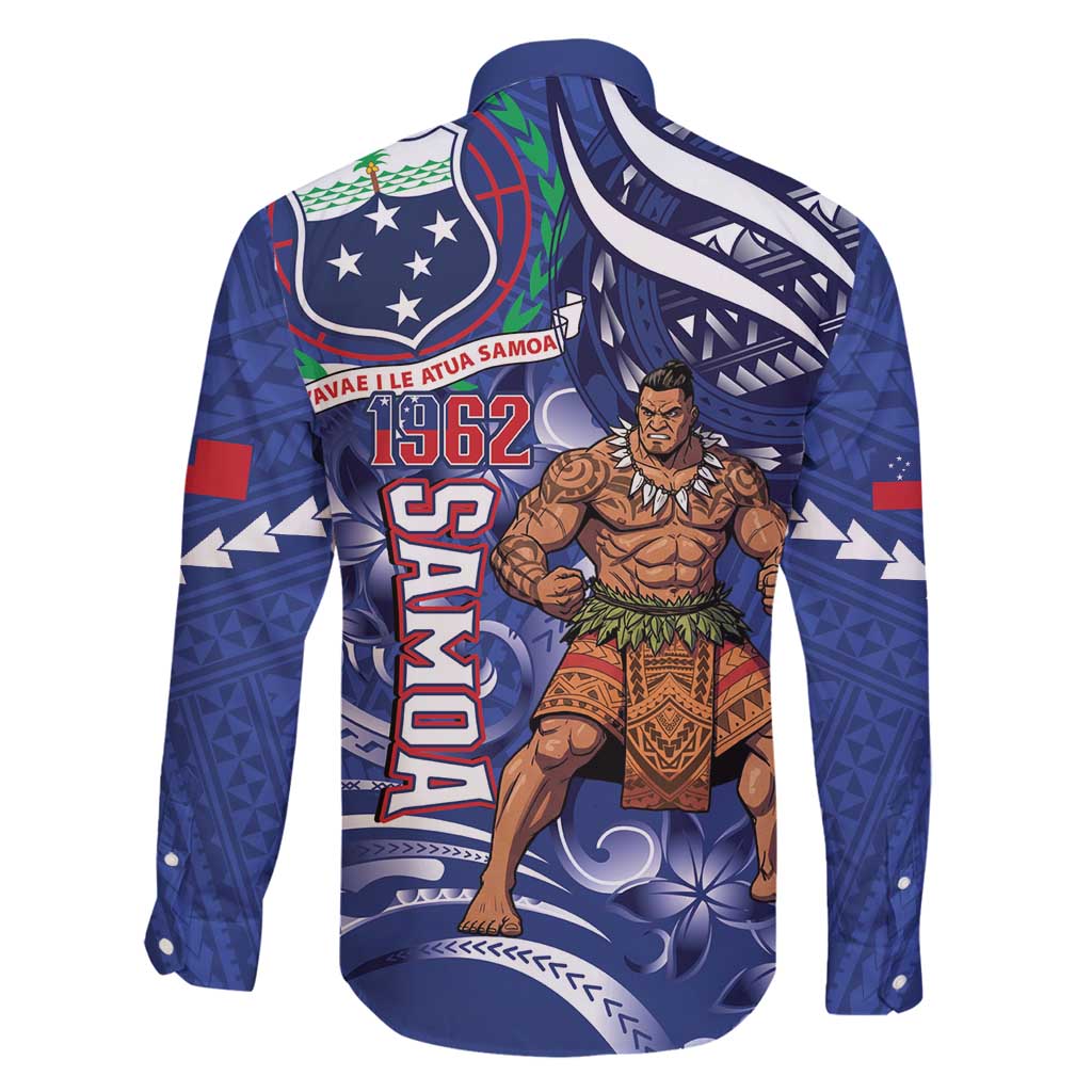 Samoa Independence Day Family Matching Tank Maxi Dress and Hawaiian Shirt 1962 Proud Samoan Warrior