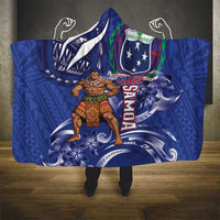 Samoa Independence Day Hooded Blanket 1962 Proud Samoan Warrior