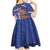 Samoa Independence Day Kid Short Sleeve Dress 1962 Proud Samoan Warrior