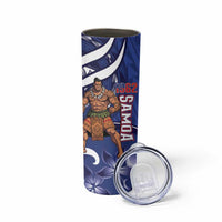 Samoa Independence Day Skinny Tumbler 1962 Proud Samoan Warrior LT14 - Polynesian Pride