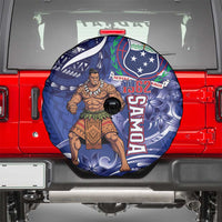 Samoa Independence Day Spare Tire Cover 1962 Proud Samoan Warrior