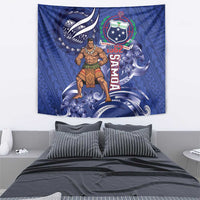 Samoa Independence Day Tapestry 1962 Proud Samoan Warrior