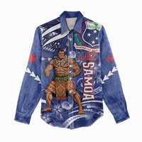 Samoa Independence Day Women Casual Shirt 1962 Proud Samoan Warrior