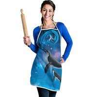 Paikea New Zealand Matariki Apron Humpback Whale Taniko Motifs Ocean Vibes LT14 - Polynesian Pride