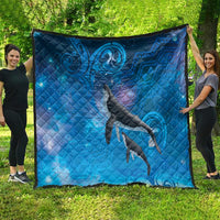 Paikea New Zealand Matariki Quilt Humpback Whale Taniko Motifs Ocean Vibes LT14 - Polynesian Pride