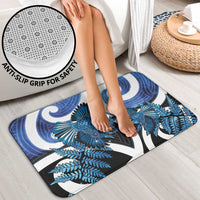 Piwakawaka New Zealand Matariki Bathroom Set Maori New Year Silver Fern Blue Galaxy LT14 - Polynesian Pride