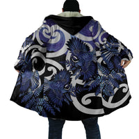 Piwakawaka New Zealand Matariki Cloak Maori New Year Silver Fern Purple Galaxy LT14 - Polynesian Pride