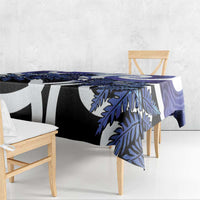 Piwakawaka New Zealand Matariki Tablecloth Maori New Year Silver Fern Purple Galaxy LT14 - Polynesian Pride
