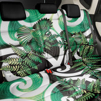 Piwakawaka New Zealand Matariki Back Car Seat Cover Maori New Year Silver Fern Green Galaxy LT14 - Polynesian Pride