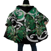 Piwakawaka New Zealand Matariki Cloak Maori New Year Silver Fern Green Galaxy LT14 - Polynesian Pride