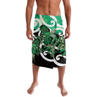 Piwakawaka New Zealand Matariki Lavalava Maori New Year Silver Fern Green Galaxy LT14 Green - Polynesian Pride