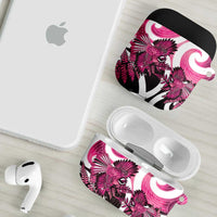 Piwakawaka New Zealand Matariki AirPods Case Maori New Year Silver Fern Pink Galaxy LT14 - Polynesian Pride