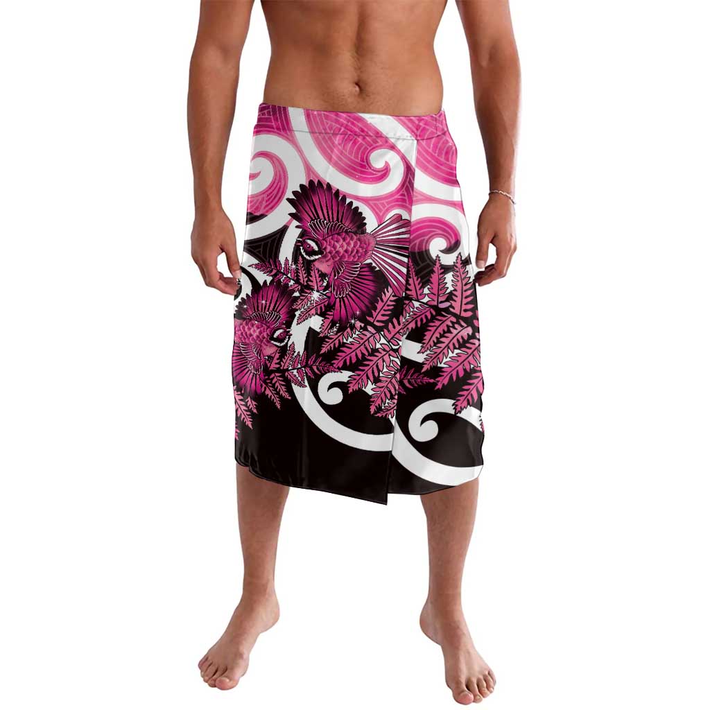 Piwakawaka New Zealand Matariki Lavalava Maori New Year Silver Fern Pink Galaxy LT14 Pink - Polynesian Pride
