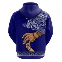 Custom Father Day American Samoa Hoodie I Love You Dad LT14 - Polynesian Pride