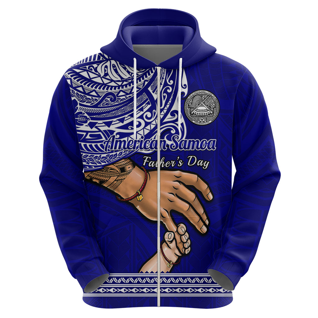 Custom Father Day American Samoa Hoodie I Love You Dad LT14 - Polynesian Pride