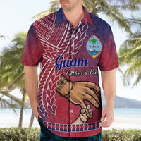 Polynesian Pride Father Day Guam Hawaiian Shirt I Love You Dad Guaman Latte Stone LT14 - Polynesian Pride