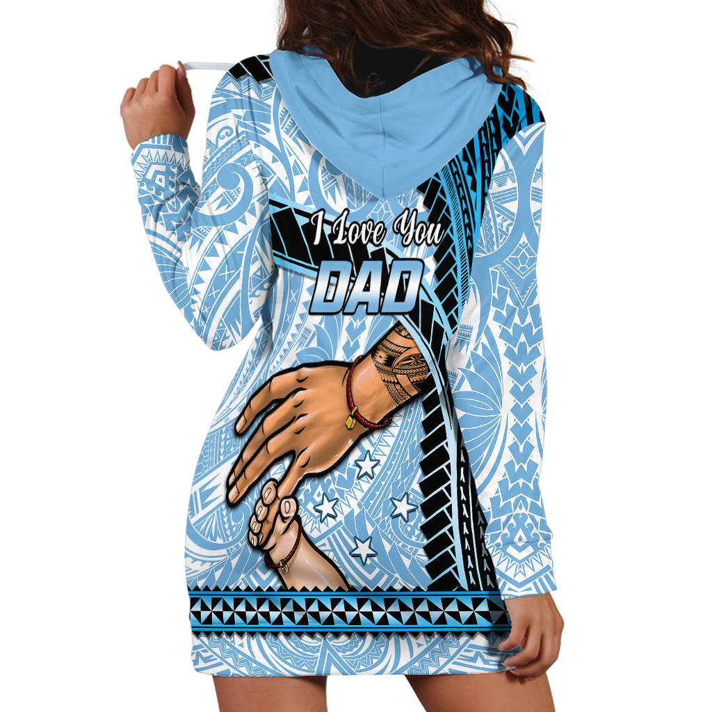 Polynesian Pride Father Day FSM Hoodie Dress Federated States of Micronesia I Love You Dad LT14 - Polynesian Pride
