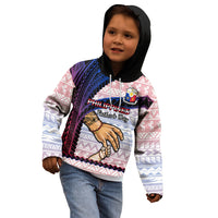 Polynesian Pride Father Day Philippines Kid Hoodie Filipino Pattern Maligayang Araw ng Mga Ama LT14 - Polynesian Pride