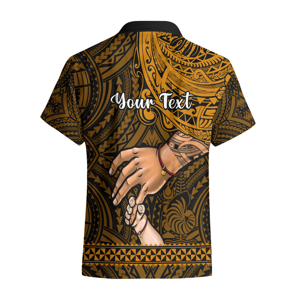 Personalised Father Day New Caledonia Hawaiian Shirt I Love You Dad LT14 - Polynesian Pride