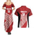 Tonga Rugby Custom Couples Matching Summer Maxi Dress and Hawaiian Shirt Go ʻIkale Tahi Go Tongan Tapa Cloth