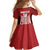 Tonga Rugby Custom Family Matching Off Shoulder Maxi Dress and Hawaiian Shirt Go ʻIkale Tahi Go Tongan Tapa Cloth