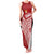 Tonga Rugby Custom Family Matching Tank Maxi Dress and Hawaiian Shirt Go ʻIkale Tahi Go Tongan Tapa Cloth