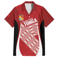 Tonga Rugby Custom Hawaiian Shirt Go ʻIkale Tahi Go Tongan Tapa Cloth