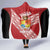 Tonga Rugby Custom Hooded Blanket Go ʻIkale Tahi Go Tongan Tapa Cloth