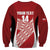 Tonga Rugby Custom Sweatshirt Go ʻIkale Tahi Go Tongan Tapa Cloth