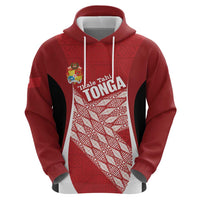 Tonga Rugby Custom Zip Hoodie Go ʻIkale Tahi Go Tongan Tapa Cloth