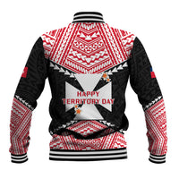 29 July Wallis And Futuna Territory Day Baseball Jacket Polynesian Tribal Pattern LT14 - Polynesian Pride