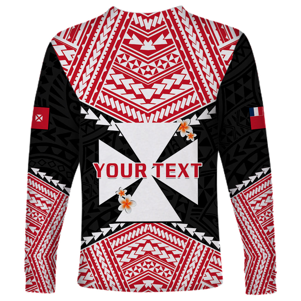 Personalised 29 July Wallis And Futuna Territory Day Long Sleeve Shirt Polynesian Tribal Pattern LT14 - Polynesian Pride
