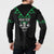 Personalised Aotearoa Rugby Button Sweatshirt New Zealand Maori Kete Matauranga Pattern