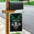 Personalised Aotearoa Rugby Garden Flag New Zealand Maori Kete Matauranga Pattern