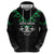 Personalised Aotearoa Rugby Zip Hoodie New Zealand Maori Kete Matauranga Pattern
