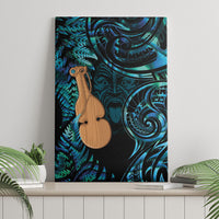 Kotiate New Zealand Canvas Wall Art Maori Weapon Paua Shell Haka Fern