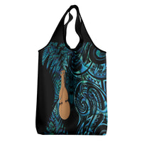 Kotiate New Zealand Grocery Bag Maori Weapon Paua Shell Haka Fern