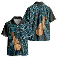 Kotiate New Zealand Kid Hawaiian Shirt Maori Weapon Paua Shell Haka Fern LT14 - Polynesian Pride