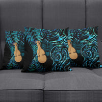 Kotiate New Zealand Pillow Cover Maori Weapon Paua Shell Haka Fern
